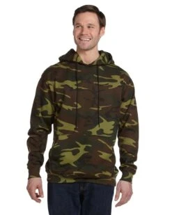 Code Five 3969 - Camouflage Pullover Hooded Sweatshirt -Wordans Shop 51583 big