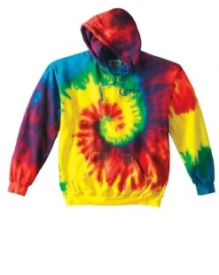 Tie-Dye CD877 - 8.5 Oz. Tie-Dyed Pullover Hood -Wordans Shop 51739 big