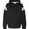 J. America J8847 - VINTAGE ATHLETIC HOODED PULLOVER