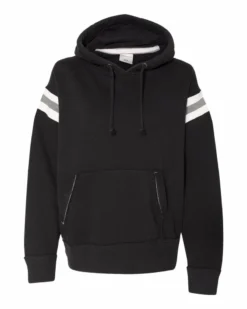 J. America J8847 - VINTAGE ATHLETIC HOODED PULLOVER