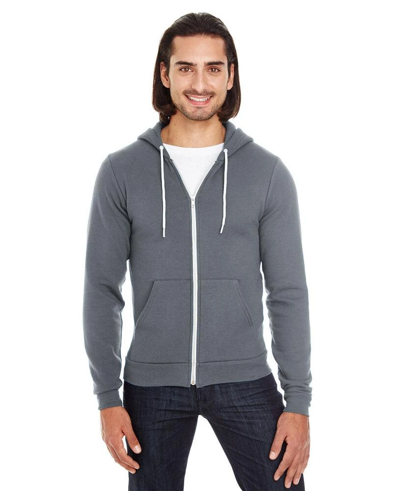 American Apparel AAF497W - Unisex Flex Fleece Zip Hooded Sweatshirt 6 American Apparel AAF497W - Unisex Flex Fleece Zip Hooded Sweatshirt - Image 6