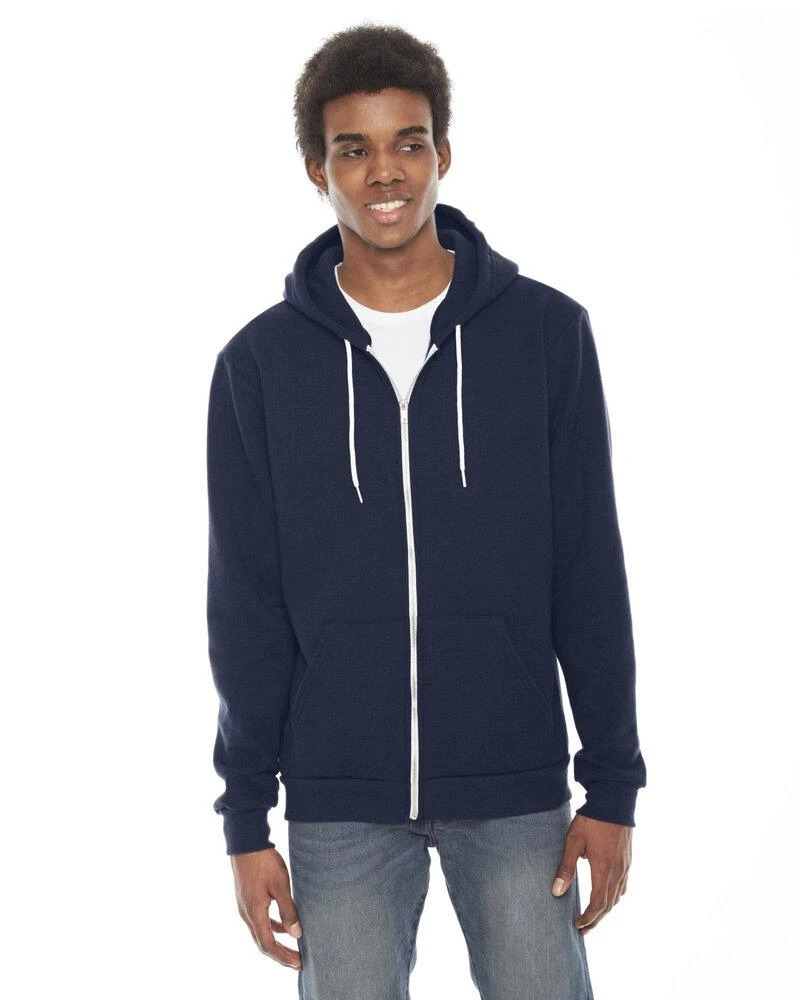 American Apparel AAF497W - Unisex Flex Fleece Zip Hooded Sweatshirt 7 American Apparel AAF497W - Unisex Flex Fleece Zip Hooded Sweatshirt - Image 7