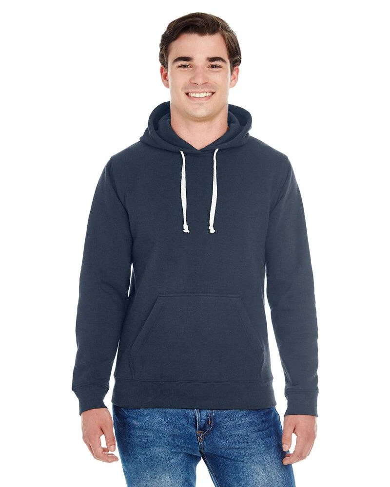 J. America JA8871 - Adult Tri-Blend Pullover Hooded Fleece 12 J. America JA8871 - Adult Tri-Blend Pullover Hooded Fleece - Image 12