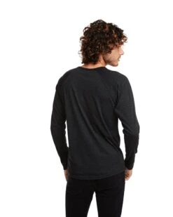 Next Level NL6072 - Men's Tri-Blend Long Sleeve Henley Tee -Wordans Shop 925023 back big