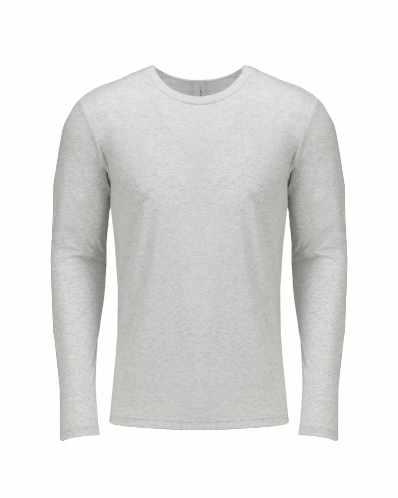 Next Level 6071 - Men's Triblend Long-Sleeve Crew 6 Next Level 6071 - Men's Triblend Long-Sleeve Crew - Image 6