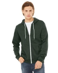 Bella+Canvas 3739 - Unisex Full-Zip Hooded Sweatshirt -Wordans Shop 926424 big