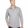 Team 365 TT31H - Men's Zone Sonic Heather Performance Quarter-Zip