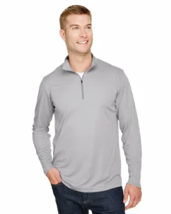 Team 365 TT31H - Men's Zone Sonic Heather Performance Quarter-Zip
