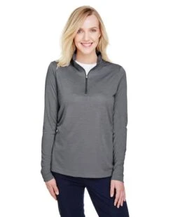 Team 365 TT31HW - Ladies Zone Sonic Heather Performance Quarter-Zip -Wordans Shop 926667 big