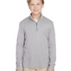 Team 365 TT31HY - Youth Zone Sonic Heather Performance Quarter-Zip