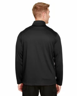Harriton M748 - Men's Advantage Snag Protection Plus IL Quarter-Zip -Wordans Shop 927066 back big