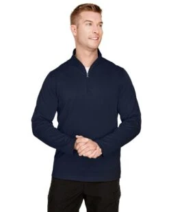 Harriton M748 - Men's Advantage Snag Protection Plus IL Quarter-Zip -Wordans Shop 927072 big