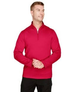 Harriton M748 - Men's Advantage Snag Protection Plus IL Quarter-Zip -Wordans Shop 927075 big