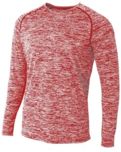 A4 A4N3305 - Adult Space Dye Long Sleeve Performance Tee -Wordans Shop 927636 big