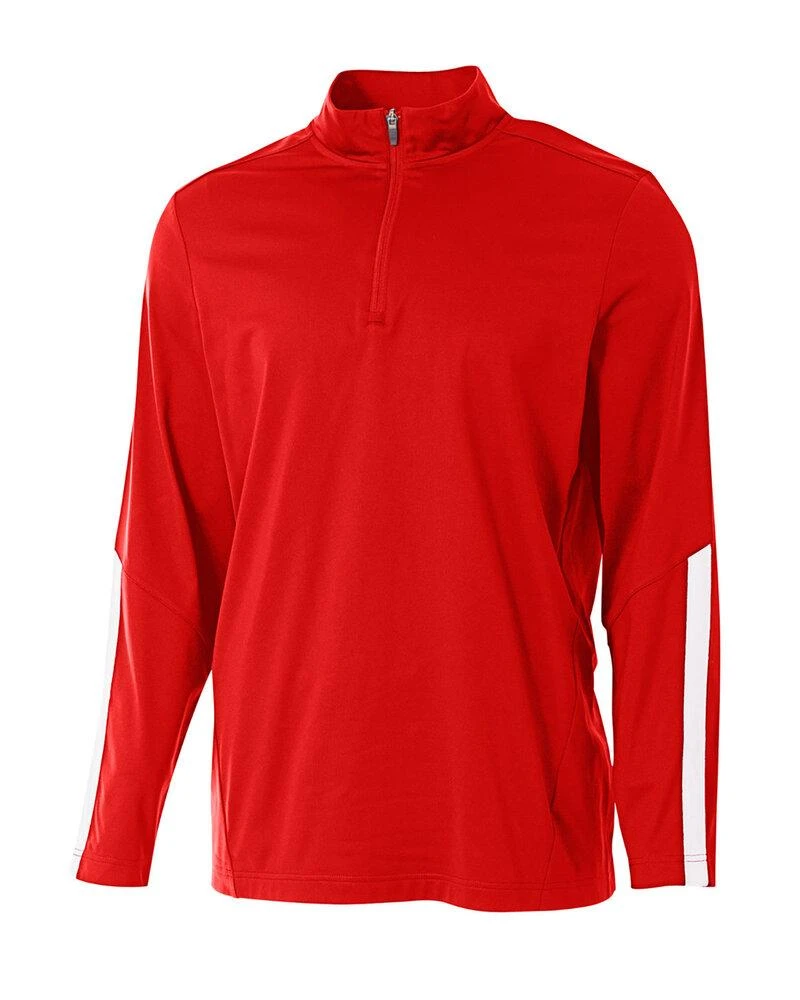 A4 A4N4262 - Adult League 1/4 Zip Jacket 4 A4 A4N4262 - Adult League 1/4 Zip Jacket - Image 4