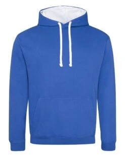 AWDis JHA003 - JUST HOODS By Adult Varsity Contrast Hood -Wordans Shop 930357 big