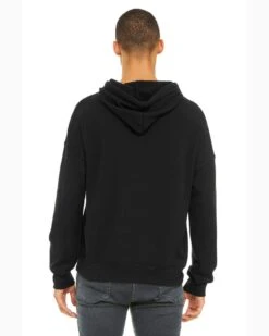 BELLA+CANVAS B3729 - Unisex Sponge Fleeve Pullover DTM Hood -Wordans Shop 933861 back big