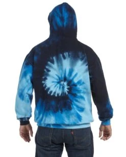 Colortone T307R - Adult Tie Dye Pullover Hood -Wordans Shop 934305 back big