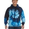 Colortone T307R - Adult Tie Dye Pullover Hood
