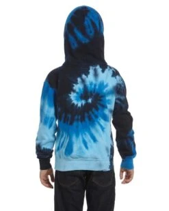 Colortone T907R - Youth Tie Dye Pullover Hood -Wordans Shop 935124 back big