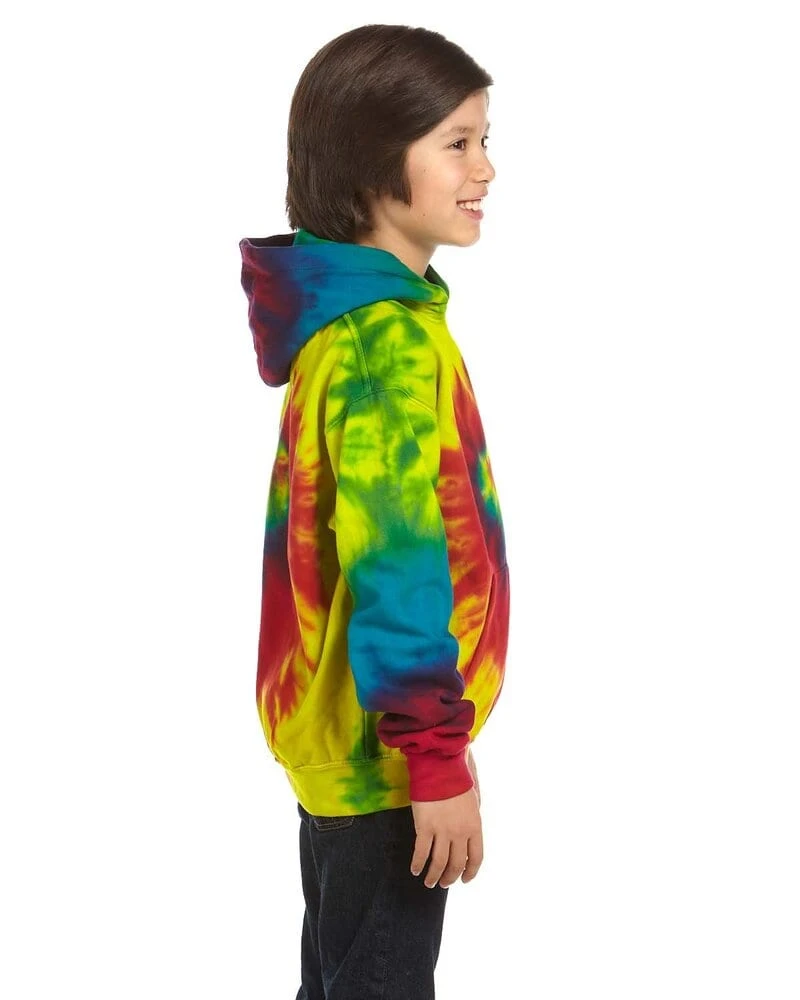Colortone T937R - Youth Reactive Rainbow Pullover Hood 2 Colortone T937R - Youth Reactive Rainbow Pullover Hood - Image 2