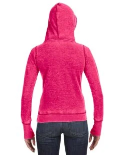 J. America JA8912 - Ladies' Zen Pullover Hood -Wordans Shop 938451 back big