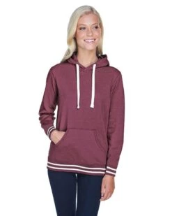 J. America JA8651 - Ladies' Relay Hood Fleece -Wordans Shop 945261 big