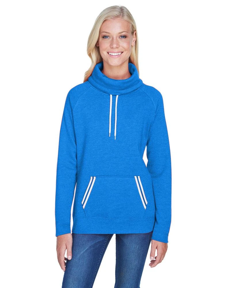 J. America JA8653 - Ladies' Relay Cowl Neck Fleece 7 J. America JA8653 - Ladies' Relay Cowl Neck Fleece - Image 7