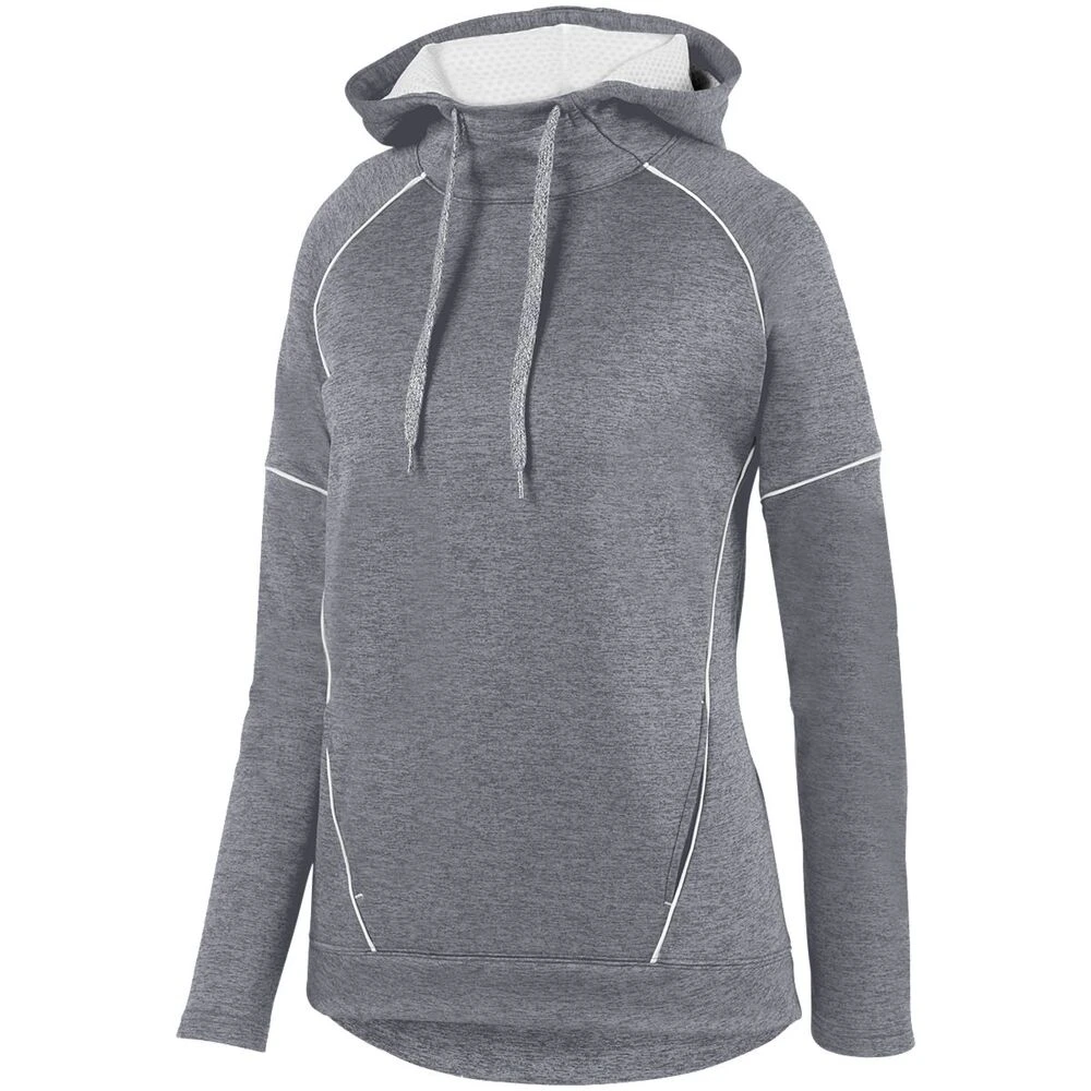 Augusta Sportswear 5556 - Ladies Zoe Tonal Heather Hoodie 6 Augusta Sportswear 5556 - Ladies Zoe Tonal Heather Hoodie - Image 6