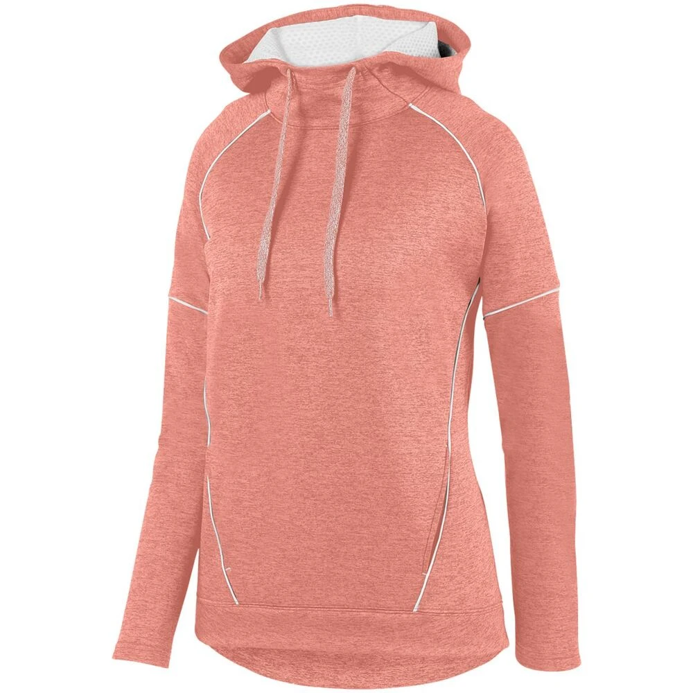 Augusta Sportswear 5556 - Ladies Zoe Tonal Heather Hoodie 12 Augusta Sportswear 5556 - Ladies Zoe Tonal Heather Hoodie - Image 12