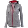 Augusta Sportswear 5558 - Ladies Zoe Tonal Heather Full Zip Hoodie
