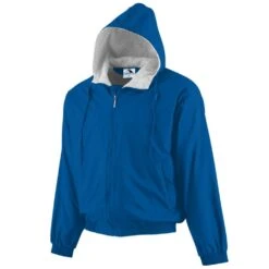 Augusta Sportswear 3281 - Youth Hooded Taffeta Jacket/Fleece Lined -Wordans Shop 958932 big