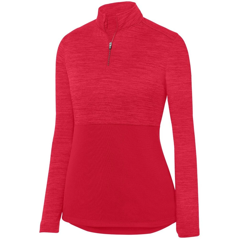 Augusta Sportswear 2909 - Ladies Shadow Tonal Heather 1/4 Zip Pullover 2 Augusta Sportswear 2909 - Ladies Shadow Tonal Heather 1/4 Zip Pullover - Image 2