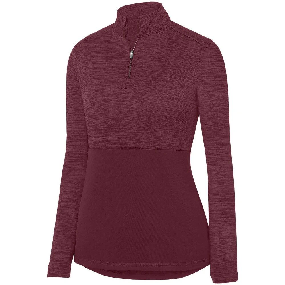 Augusta Sportswear 2909 - Ladies Shadow Tonal Heather 1/4 Zip Pullover 5 Augusta Sportswear 2909 - Ladies Shadow Tonal Heather 1/4 Zip Pullover - Image 5