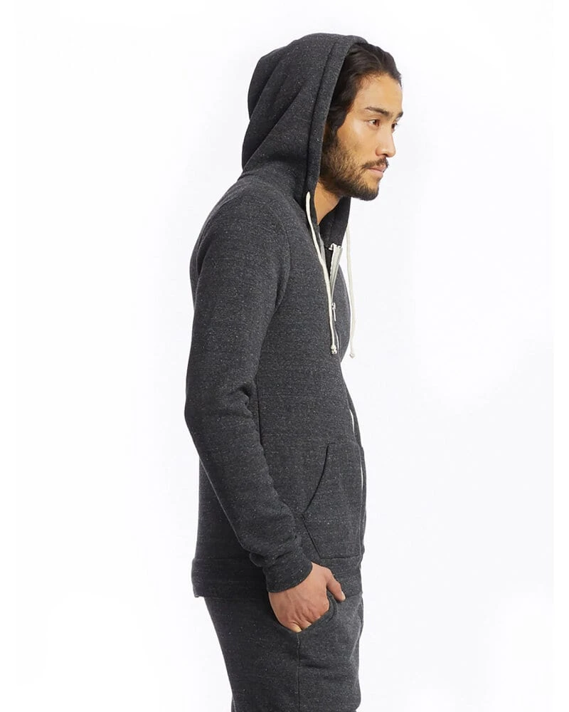Alternative 9590 - Rocky Eco-Fleece Hooded Full-Zip Sweatshirt 2 Alternative 9590 - Rocky Eco-Fleece Hooded Full-Zip Sweatshirt - Image 2