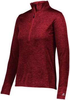 Russell QZ7EAX - Ladies Dri Power Lightweight 1/4 Zip Pullover -Wordans Shop 980976 big